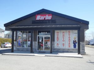 Succursale Barbe Aluminum